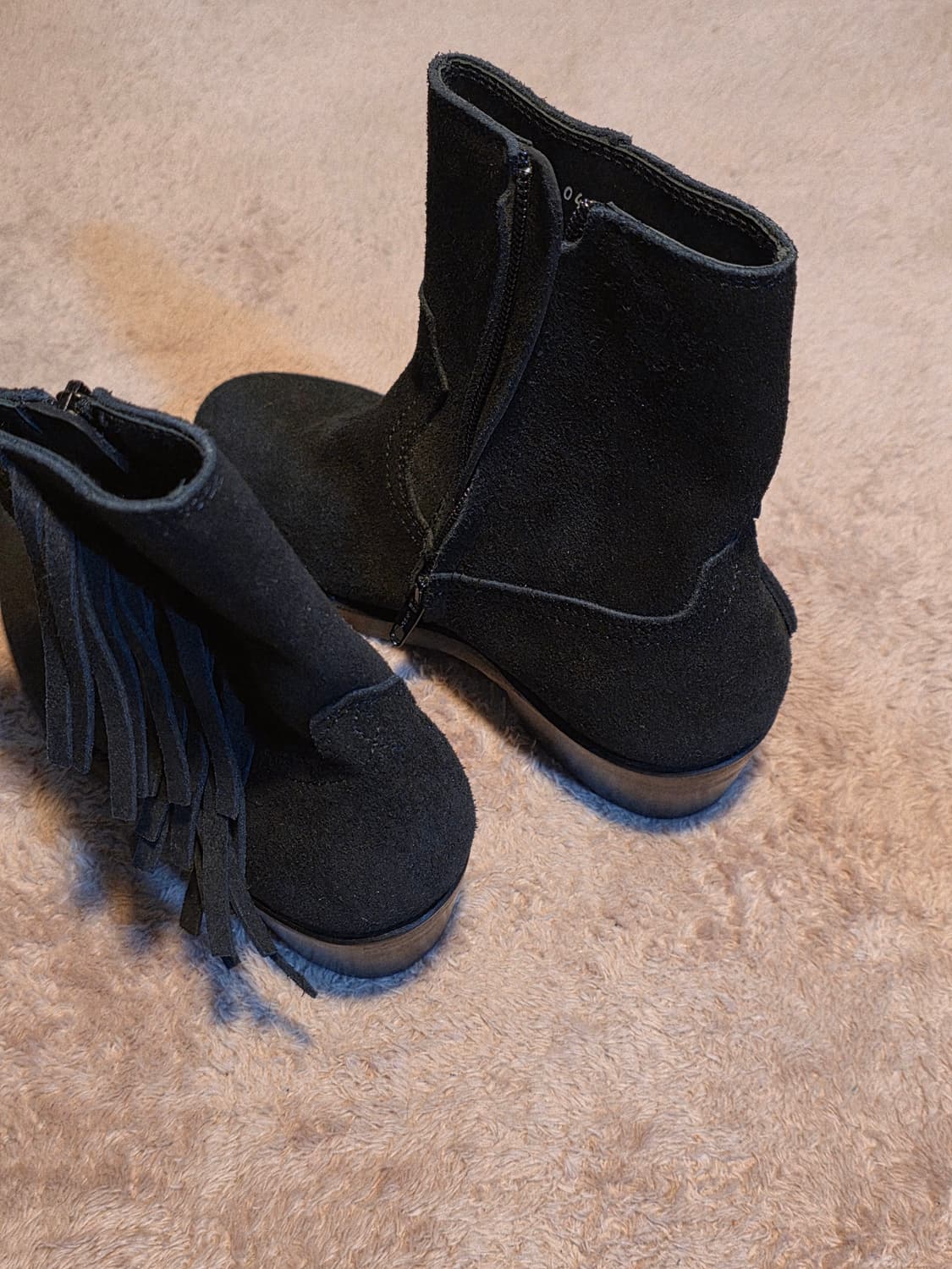 Unused fringe boots 상품이미지6