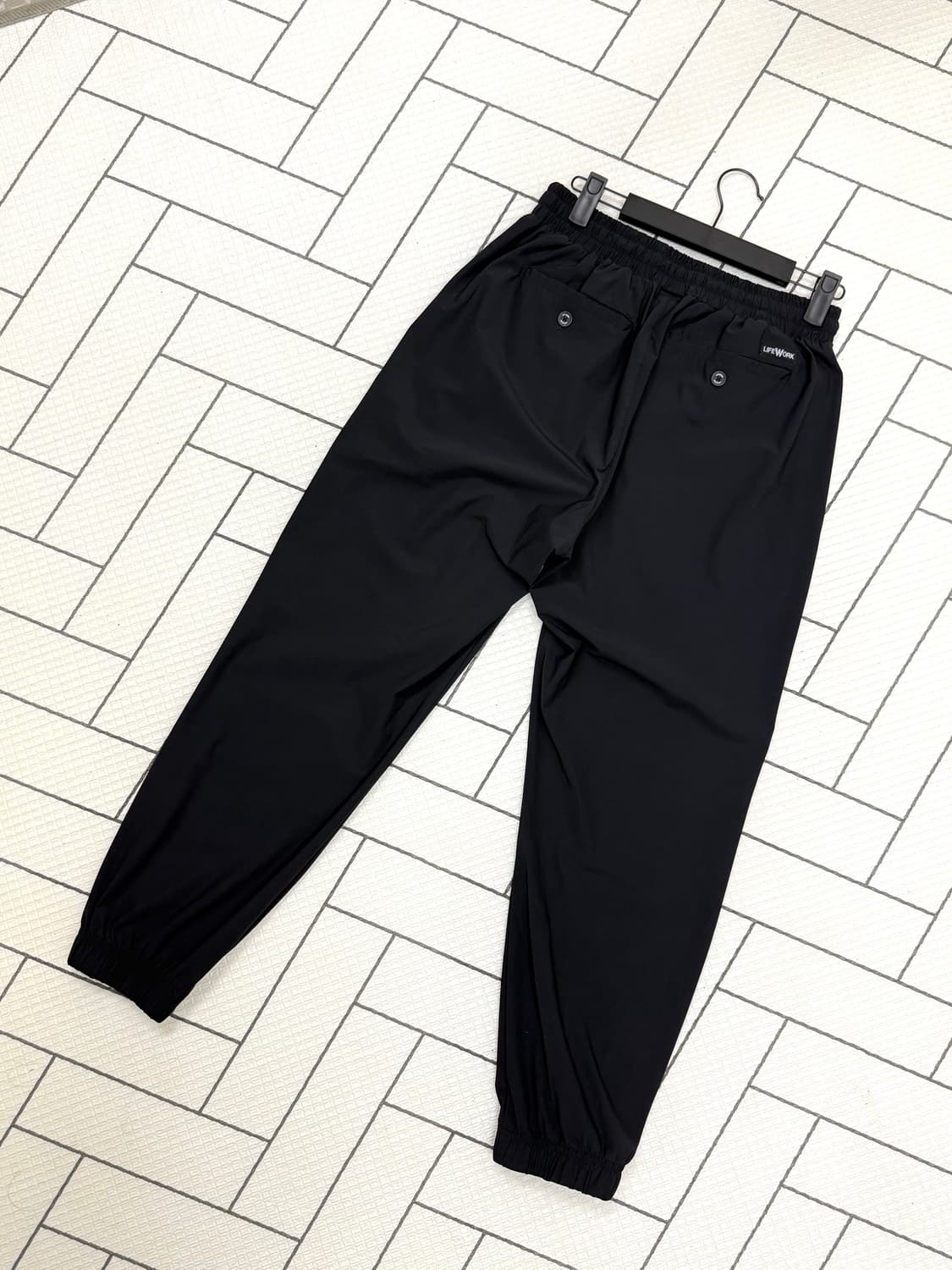 남성 M / 라이프워크 벤츄리 냉감 조거팬츠 블랙 상품이미지5