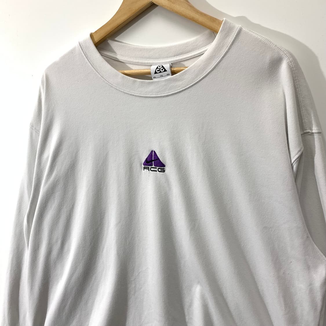 나이키 acg 오버사이즈 롱슬리브 센터로고 상품이미지2