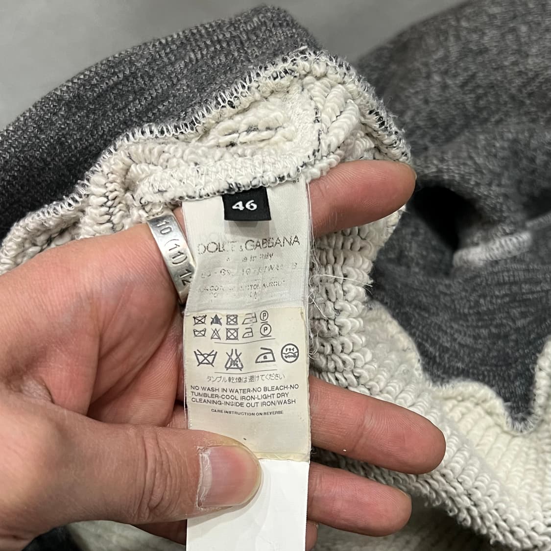  돌체앤가바나 로고 후드 집업 y14819 상품이미지8