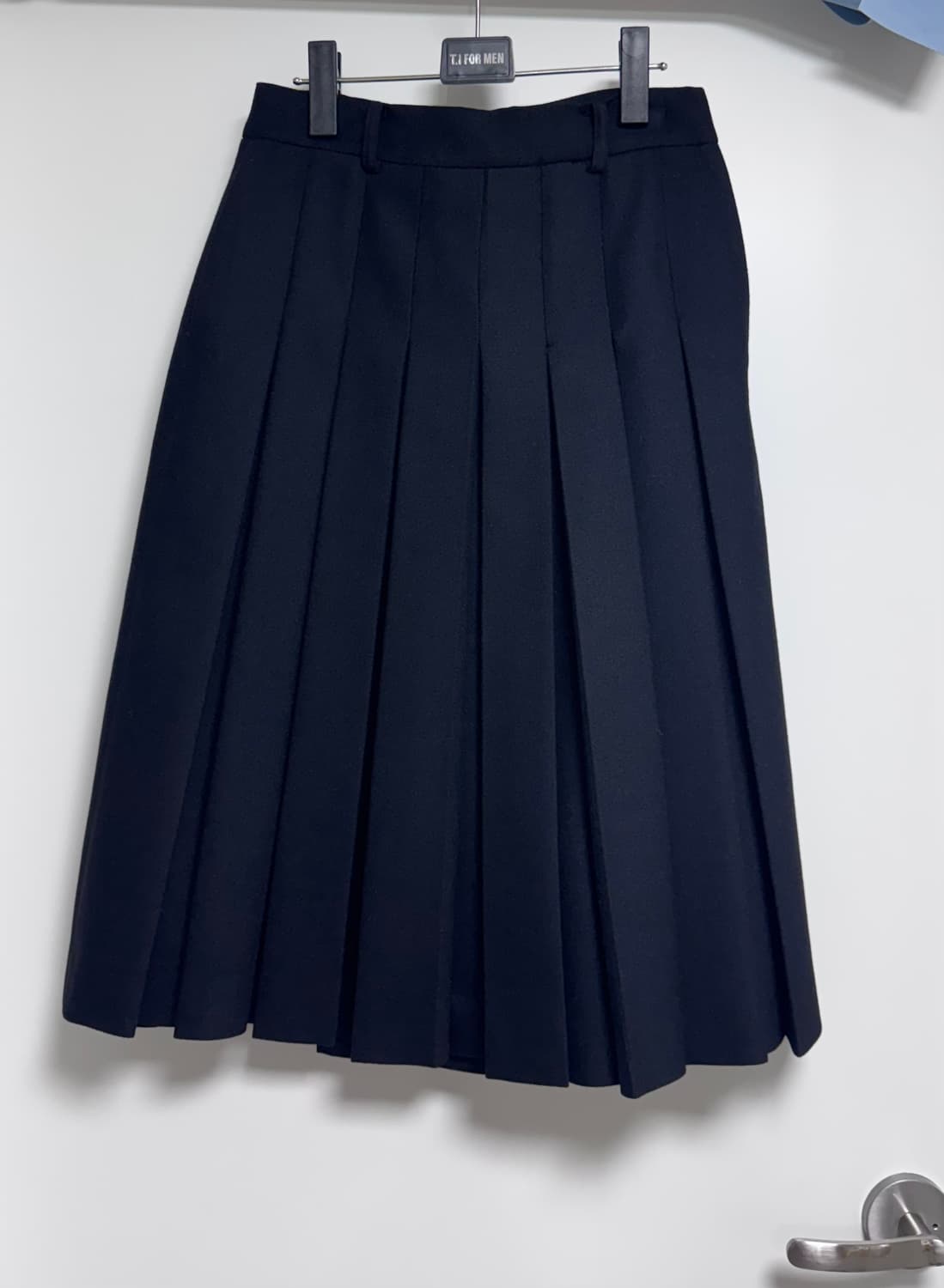 LFM 울 플리츠 스커트 블랙 S 상품이미지4