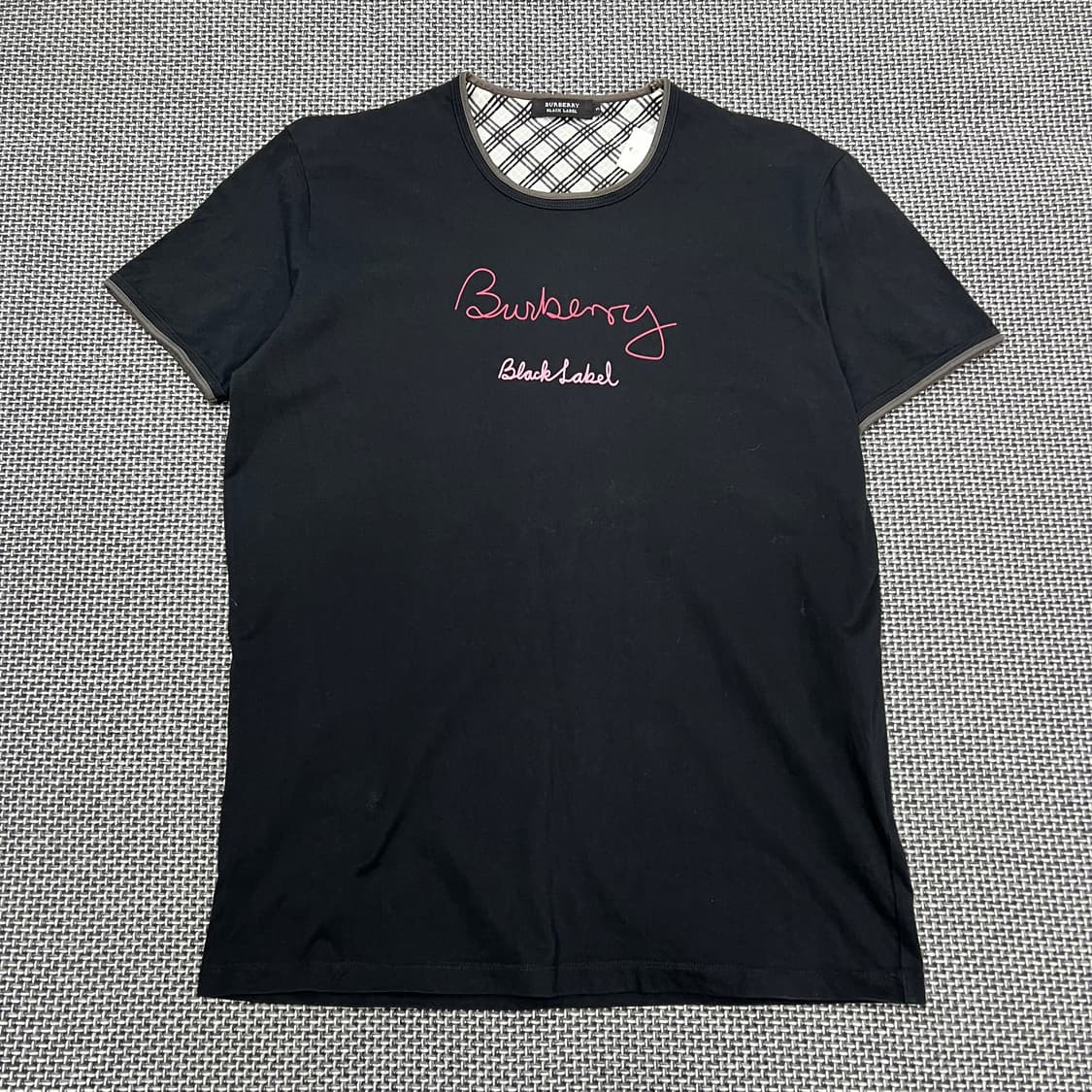 버버리 블랙라벨 레터링 반팔 상품이미지1