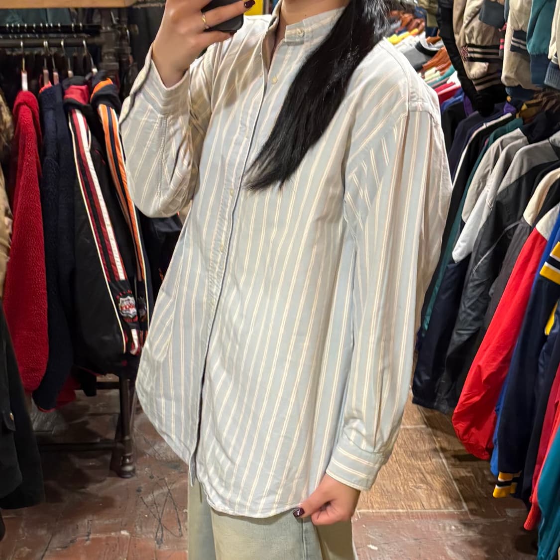 [HI] Polo 폴로 긴팔셔츠 스트라이프 상품이미지3