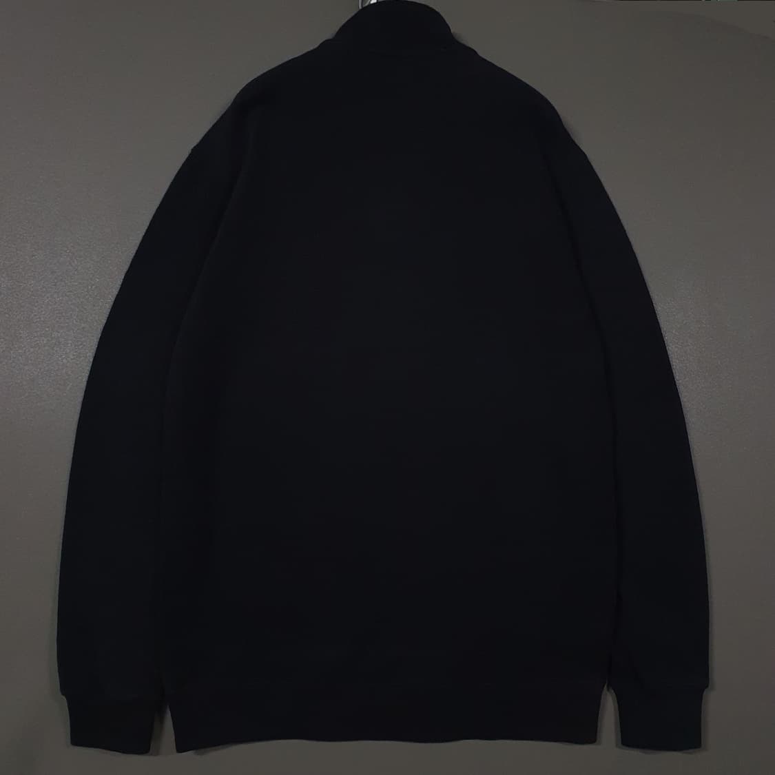 헤지스 신형 22FW 사카리바 하프집업 긴팔티 코튼 니트 스웨터 블랙 L 상품이미지9