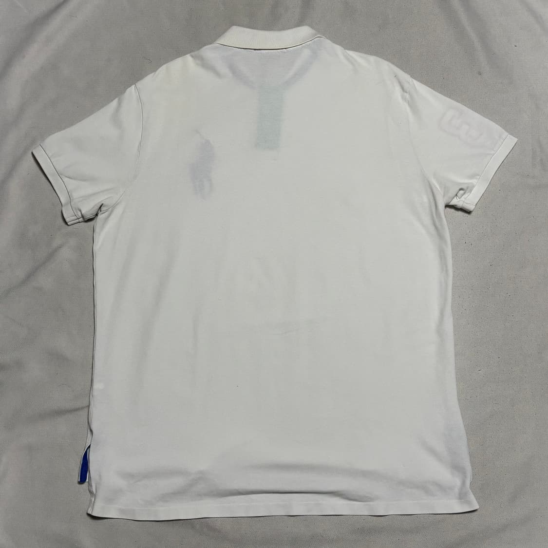 XL 폴로랄프로렌 빅포니 화이트 카라 반팔티 상품이미지3