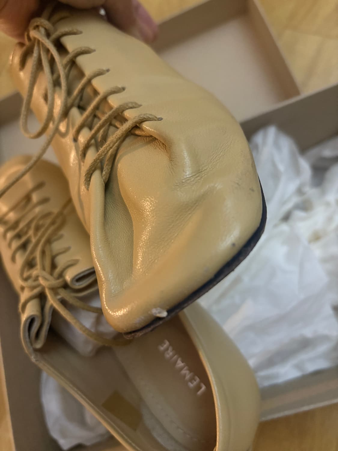 르메르 더비 슈즈 베이지 상품이미지4
