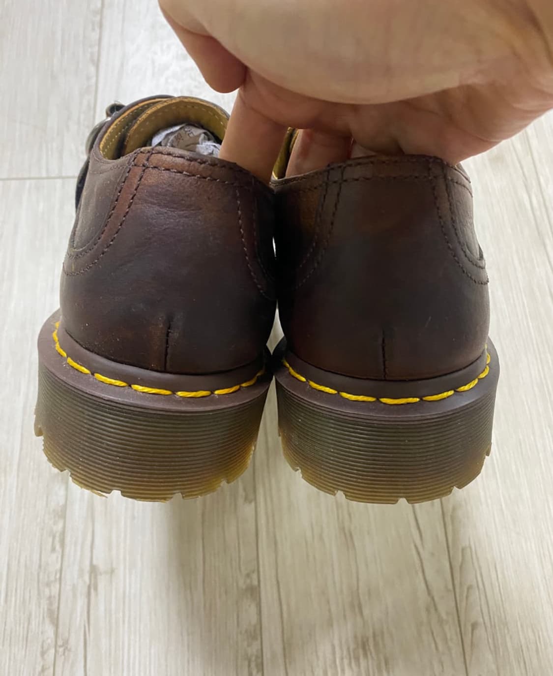 닥터마틴 빈티지브라운 워커 상품이미지5