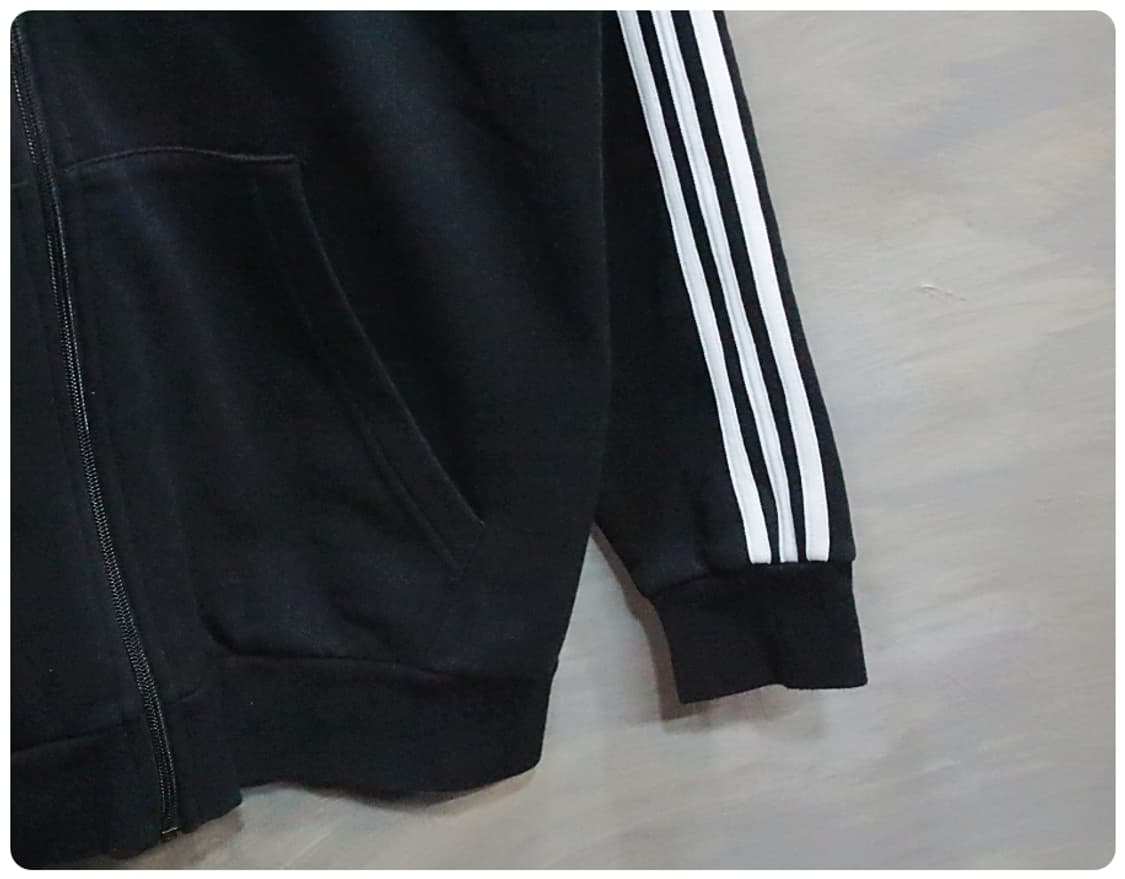 [2XL] 아디다스 오리지널 3ST 기모 후드집업 상품이미지5