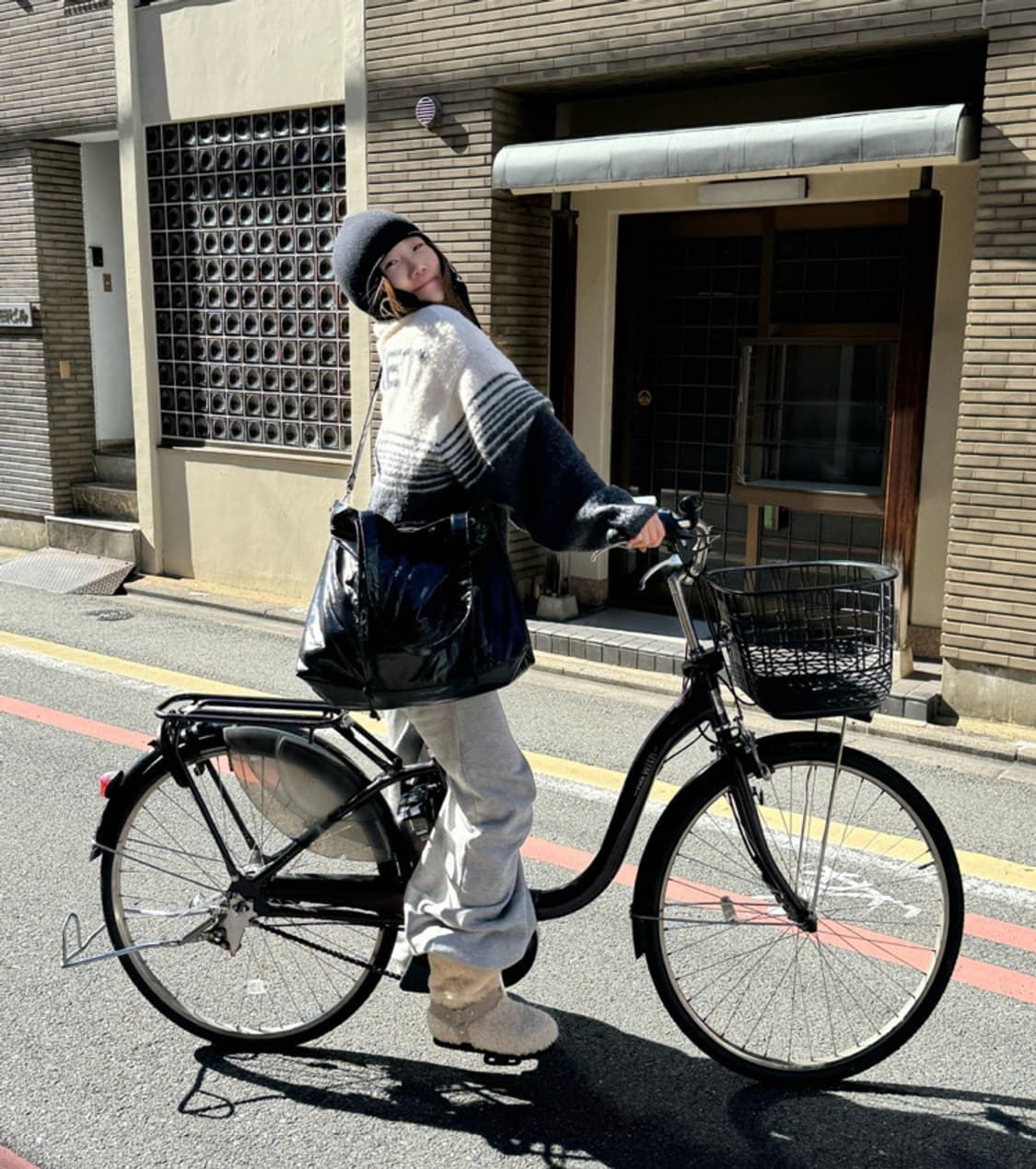 다이닛 DEINET 티라미수 스트라이프 니트 상품이미지7