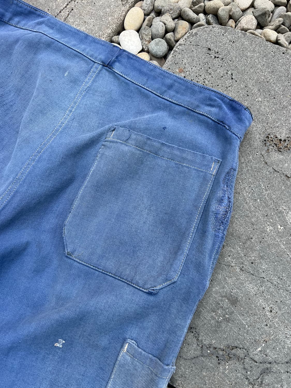 HARD FADED WASHING PATCHWORK 패치워크프렌치워크팬츠 상품이미지9