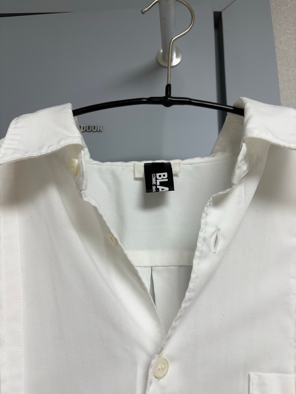 꼼데가르송 블랙 - 화이트 블라우스 셔츠 상품이미지2