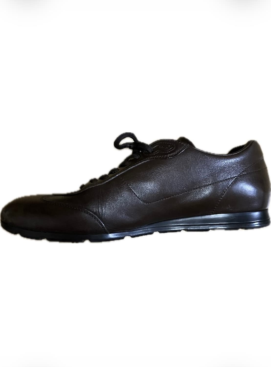 프라다 스포츠 레더 브라운 스니커즈 상품이미지2