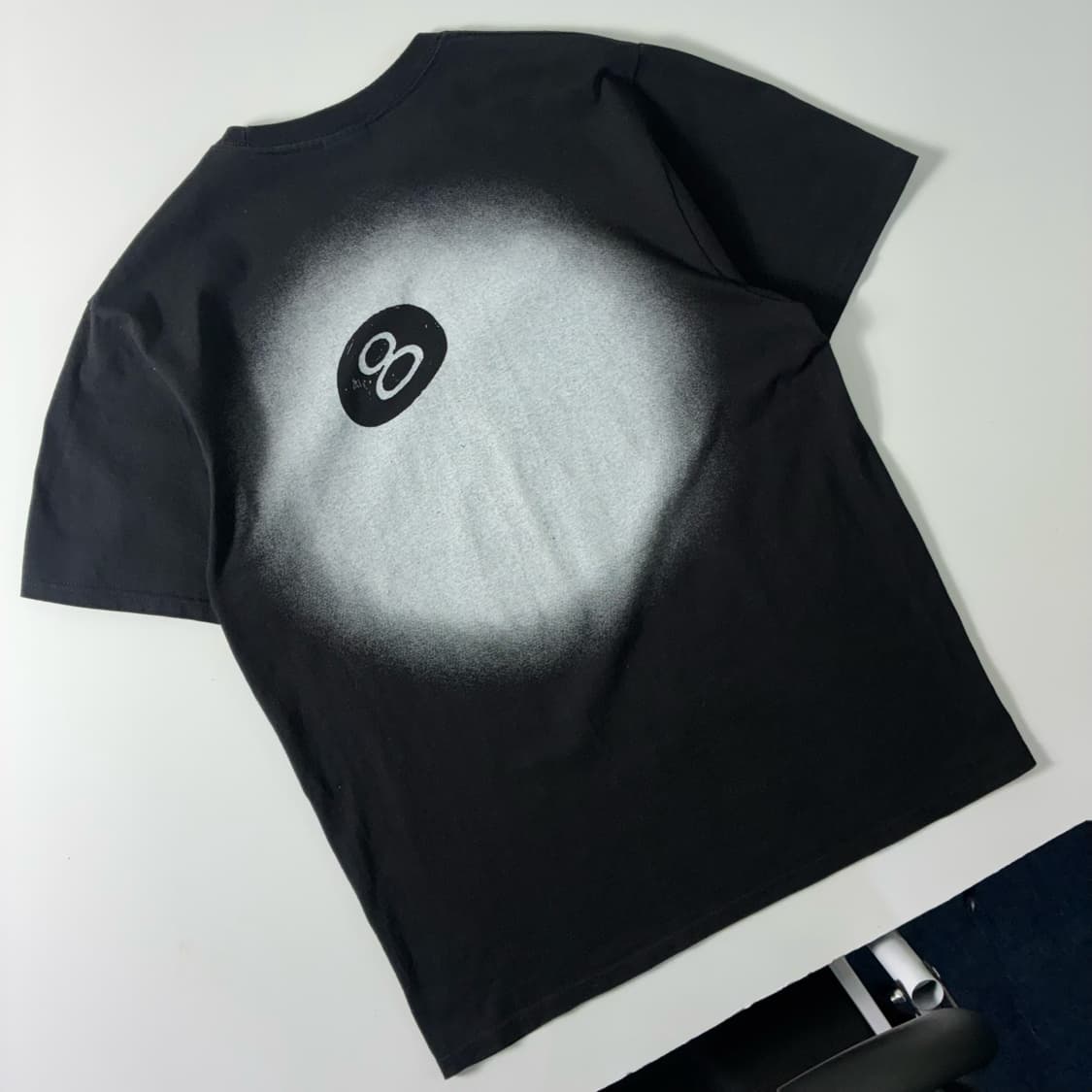 Stussy  스투시 8볼 페이드 블랙 반팔티셔츠  상품이미지1