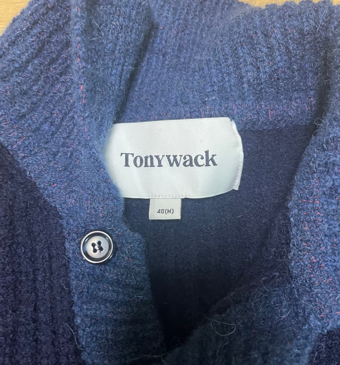 토니웩 알파카 카라 니트 M 상품이미지3