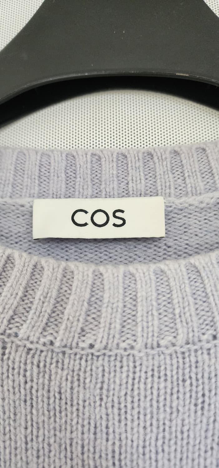 코스 울 100니트 xs 라벤더 색상 상품이미지3