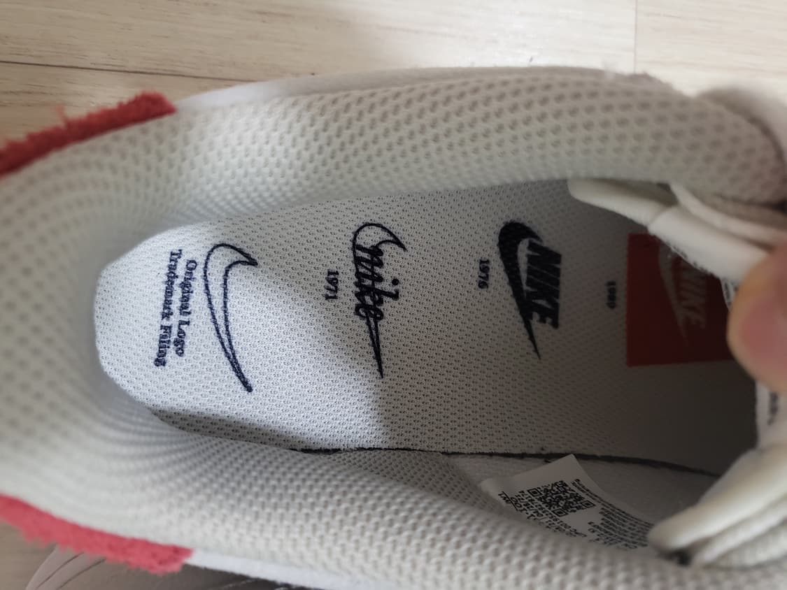 나이키 50주년기념 우먼 에어포스1 GS 5Y 235 넓은볼 상품이미지5