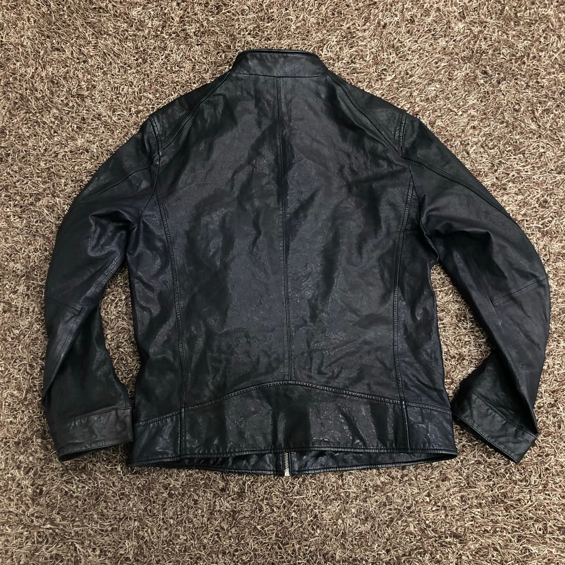 앤드지 양가죽 집업 레더 가죽 자켓 상품이미지4