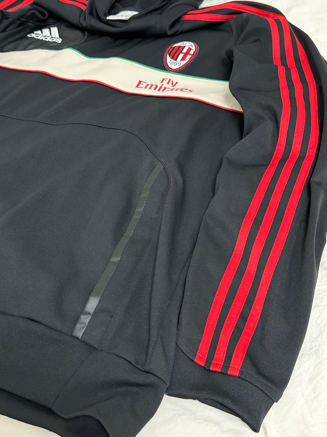 아디다스 AC 밀란 기능성 하이넥 후드 라지 상품이미지7