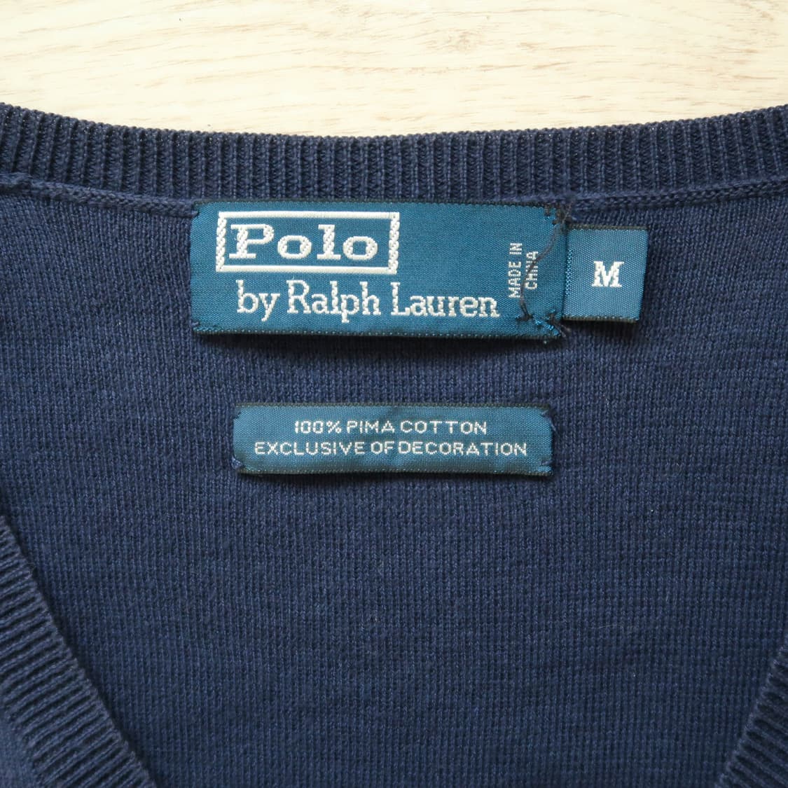 폴로 랄프로렌 피마 코튼 베스트 상품이미지3