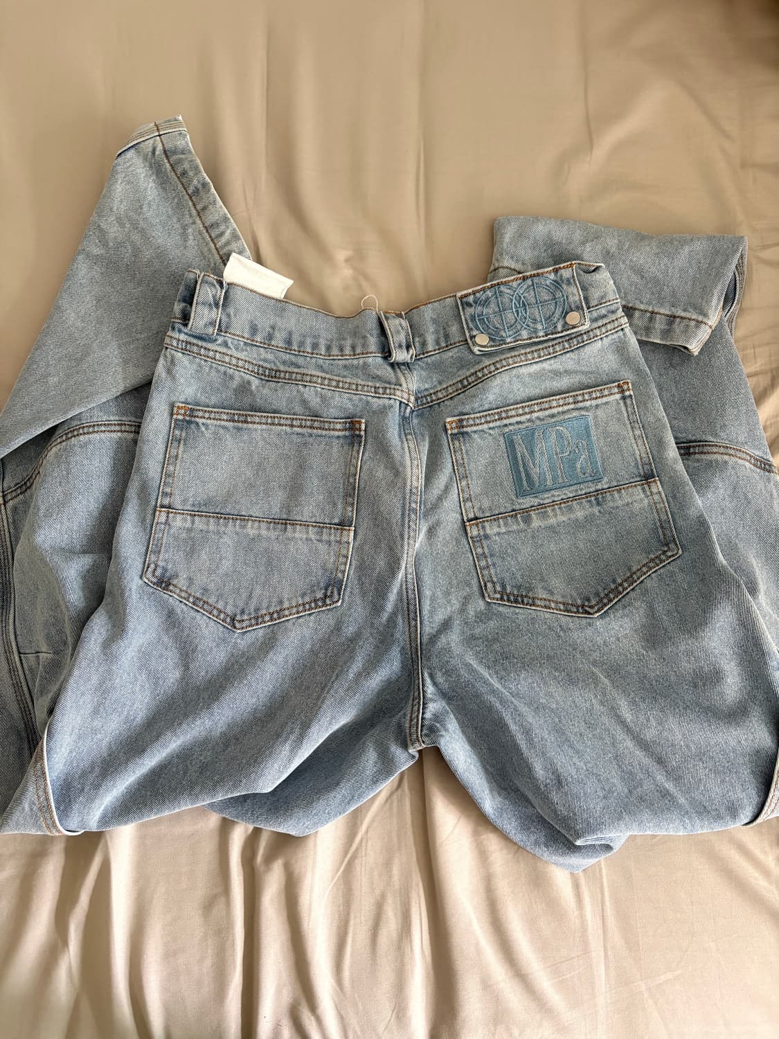 플라스틱프로덕트 calf pocket 팬츠 size L 상품이미지1