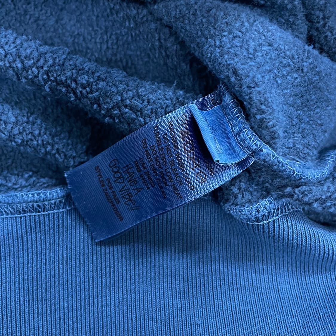 스투시 Stussy 다이스 피그먼트 다이드 후드집업 네이비 상품이미지7