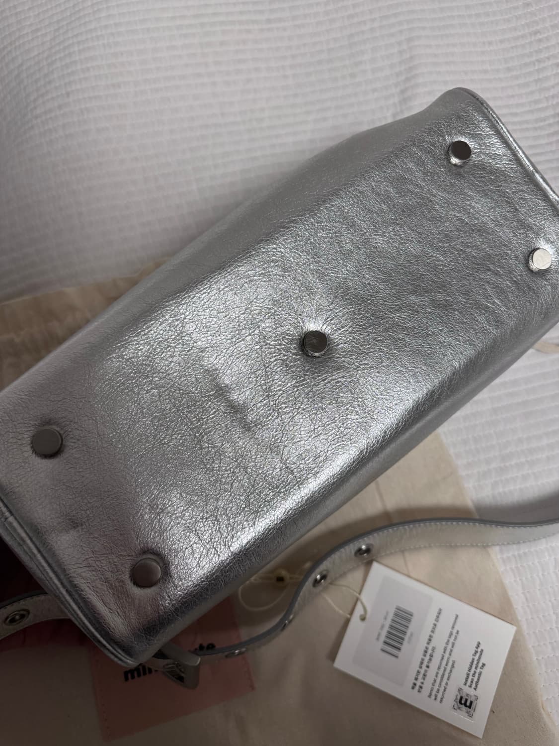 미닛뮤트 브렛백 실버 (이너백포함) 상품이미지3