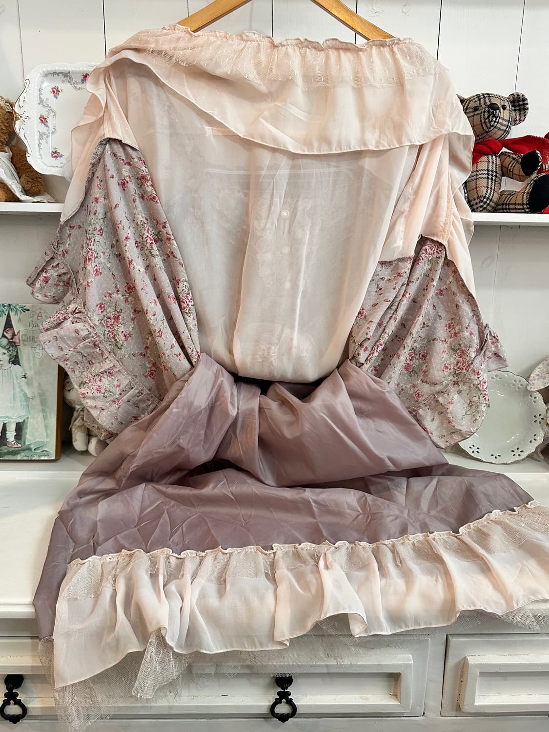 axes femme(악시즈팜) 로즈가든 플라워 쉬폰원피스 상품이미지6