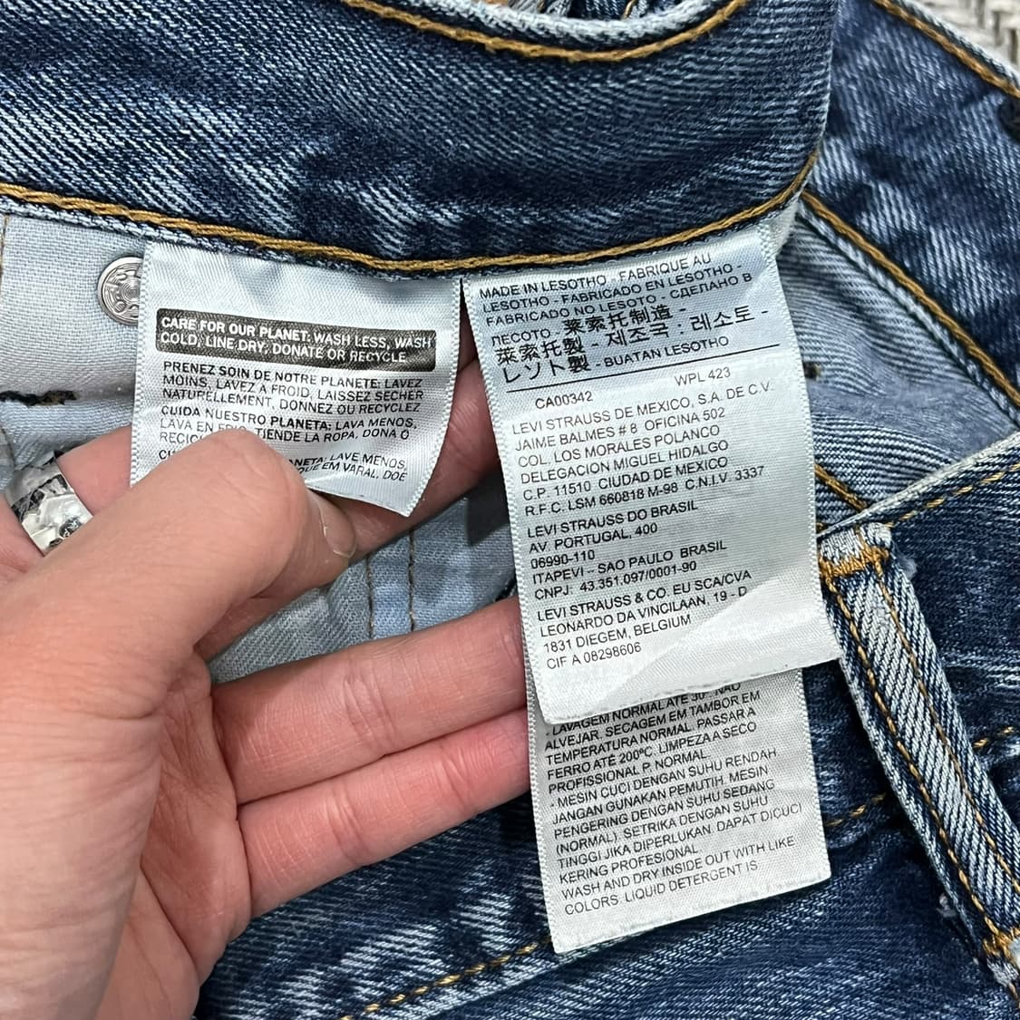 리바이스 517 블랭크탭 데님팬츠 s08371 상품이미지8