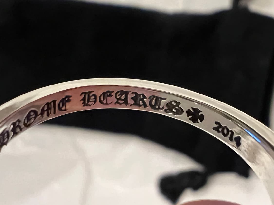 크롬하츠 베이비 플로랄링 us 8.5 18호 상품이미지4