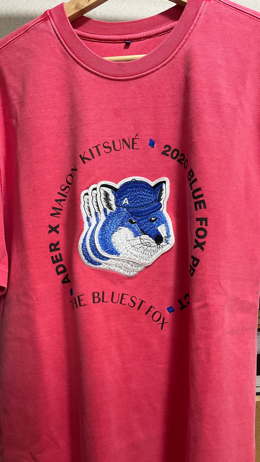 아더에러 메종키츠네 트리플폭스 티셔츠 A1 상품이미지3