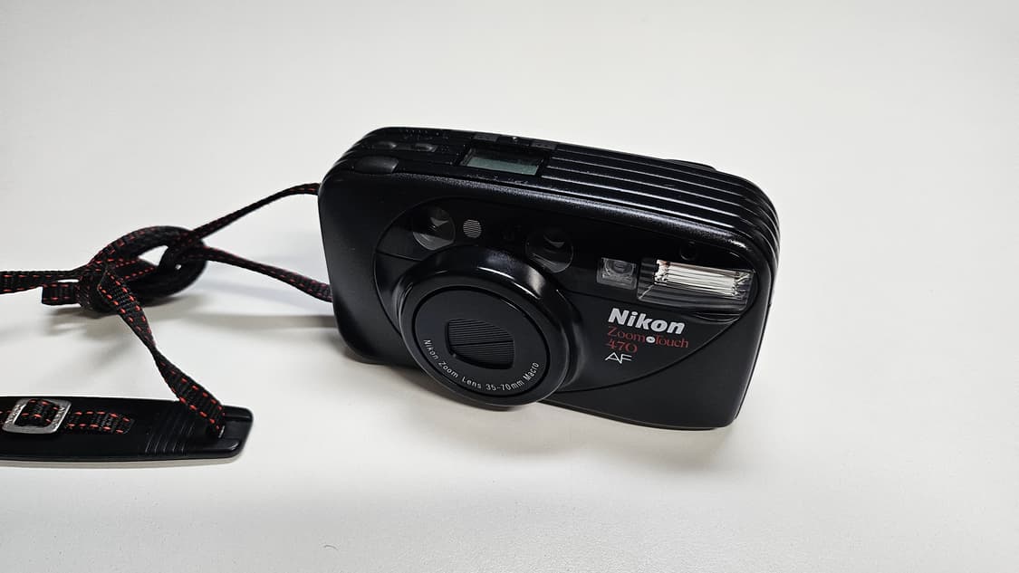 작례 스냅용 최강 니콘 AF 줌 터치 470 쿼츠 데이트 필름카메라 빈티 상품이미지1