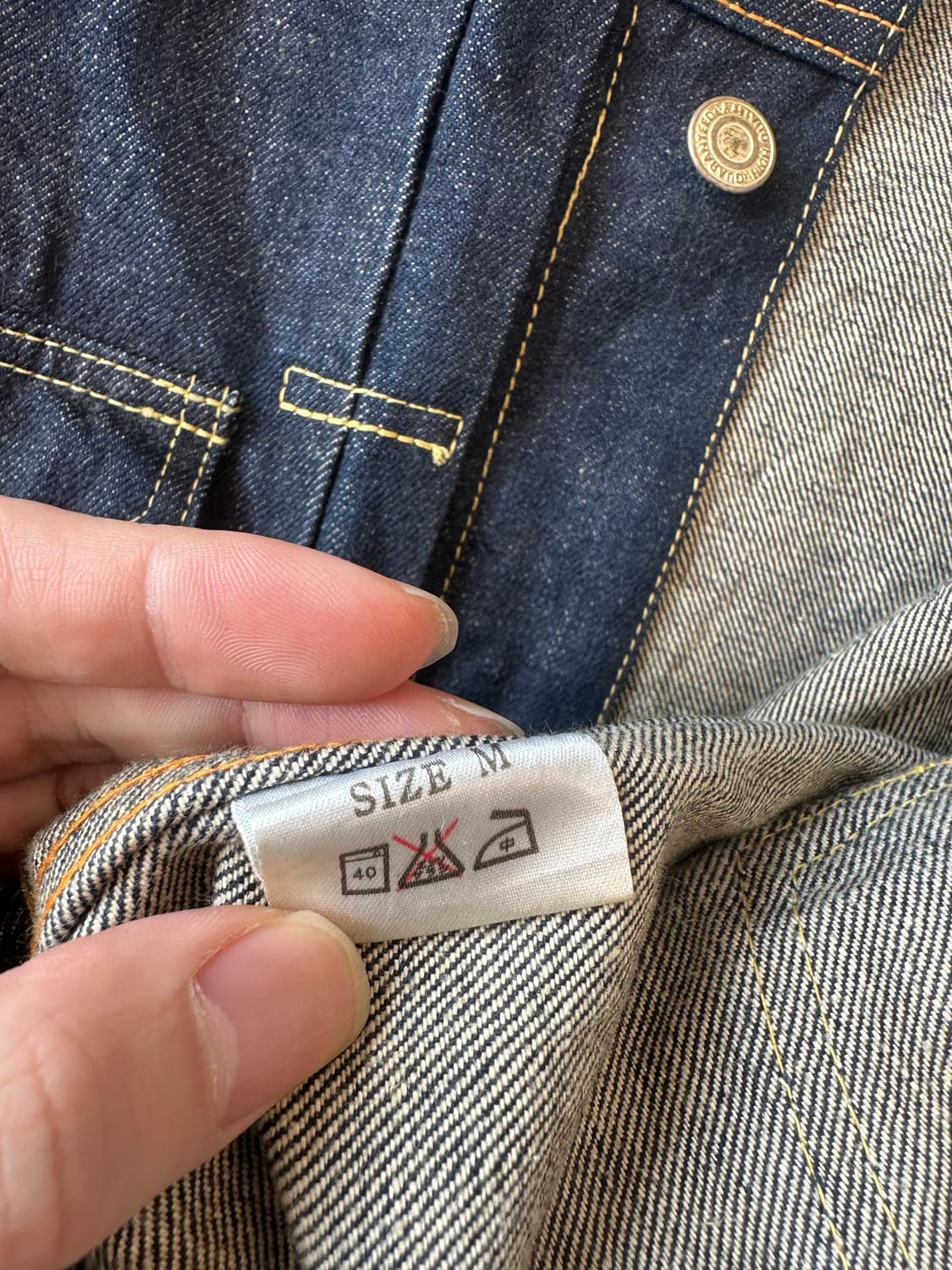 Studio D’Artisan Selvedge Denim Jacket 상품이미지7