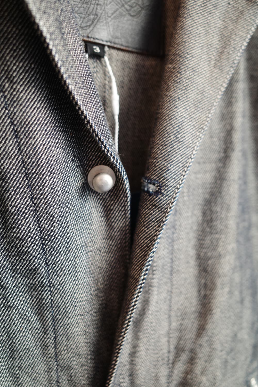 Yuji yamada 데님 커버올 자켓  상품이미지4