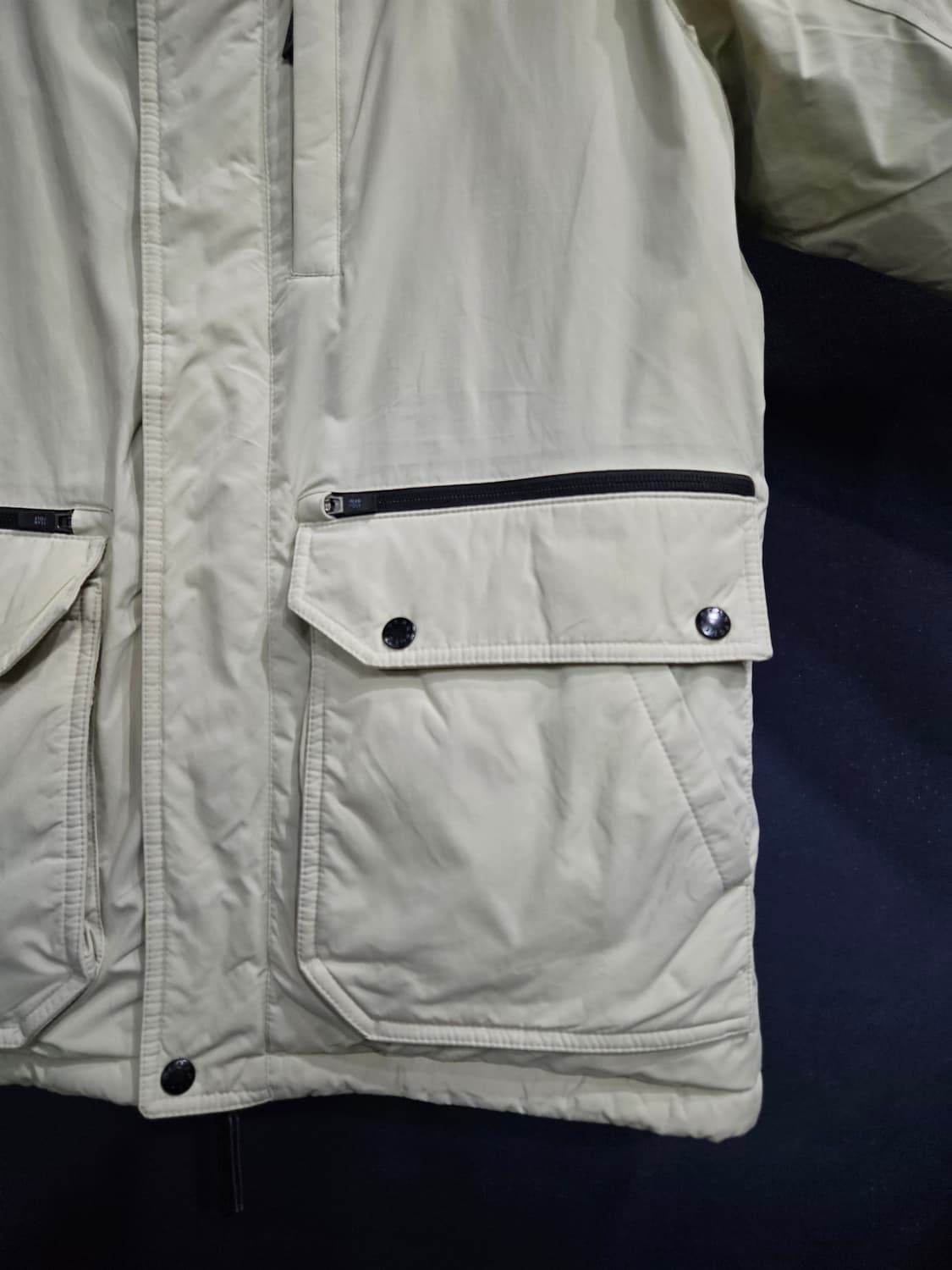 빈폴 라이트베이지 남성 95 덕다운 패딩  상품이미지6