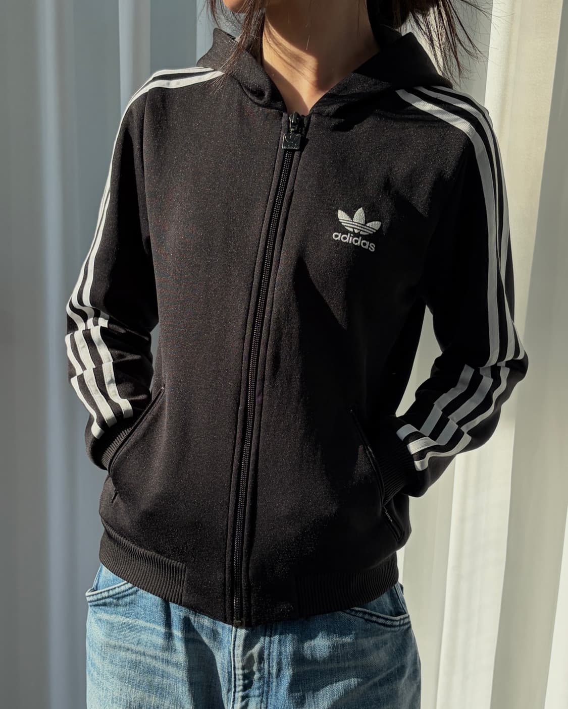 [S]아디다스 후드 플락 트랙탑 져지 상품이미지1