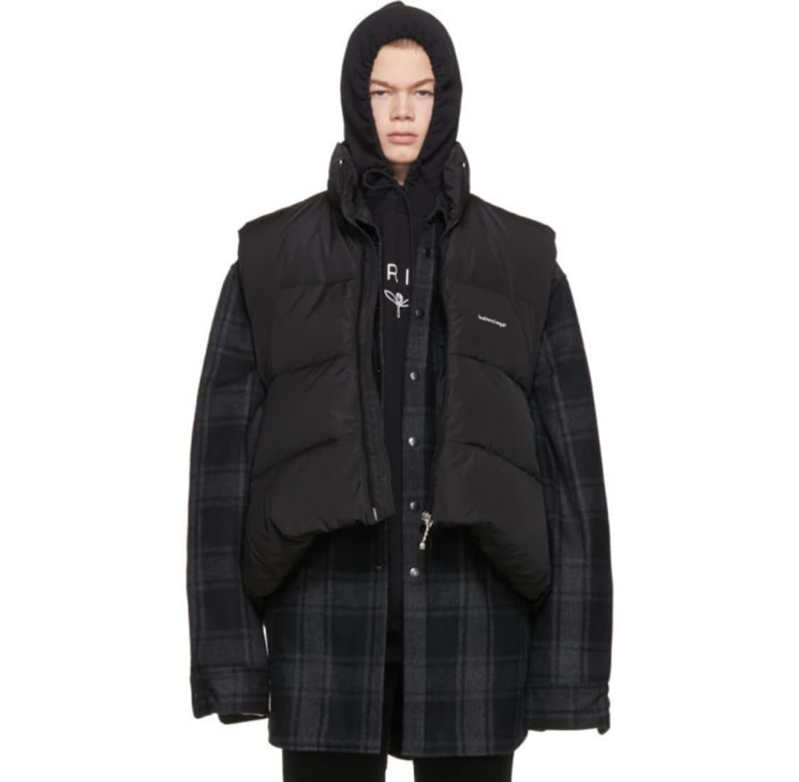 발렌시아가 C컬 패딩 베스트 상품이미지1