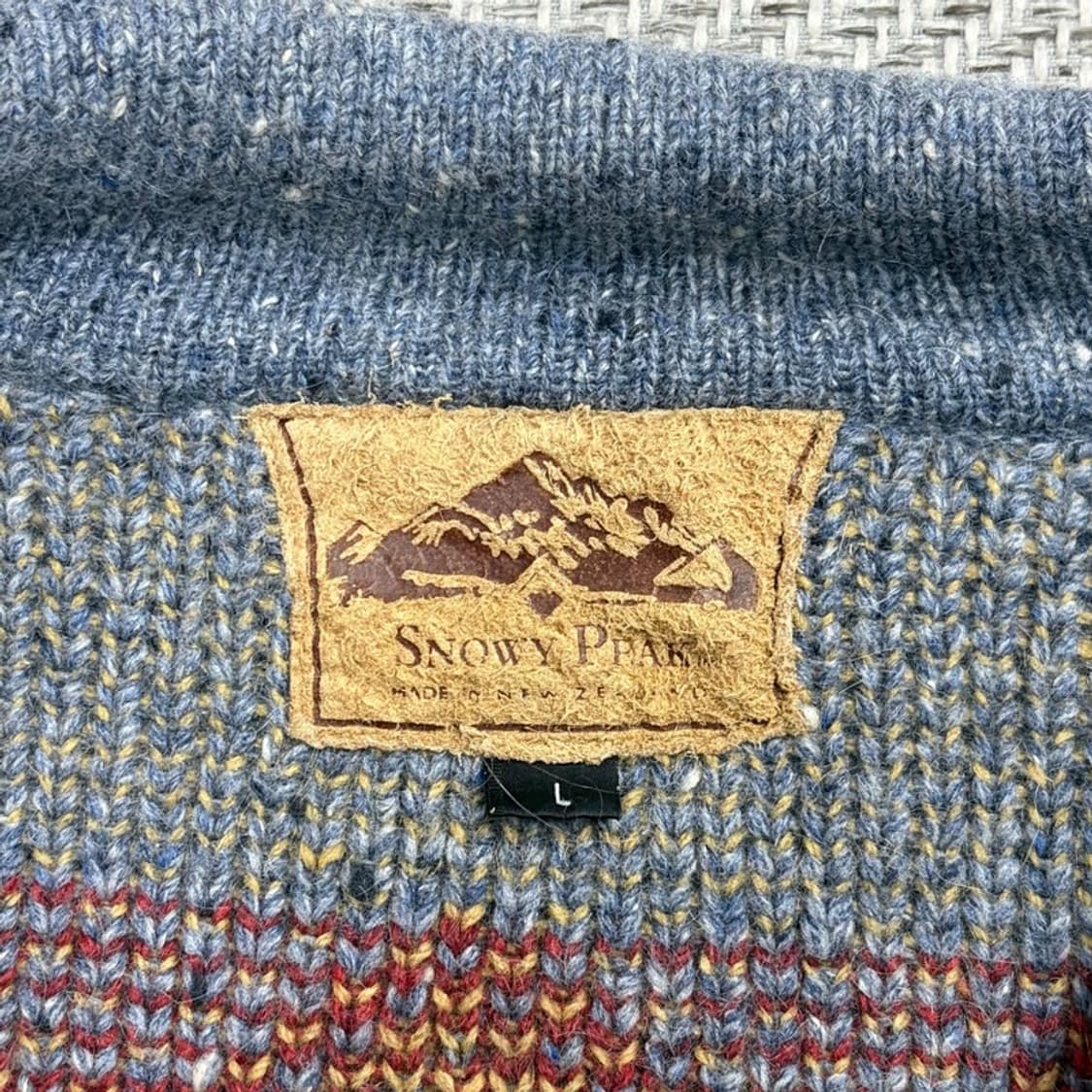 스노위 피크 뉴질랜드 울 가디건 v1660 상품이미지5