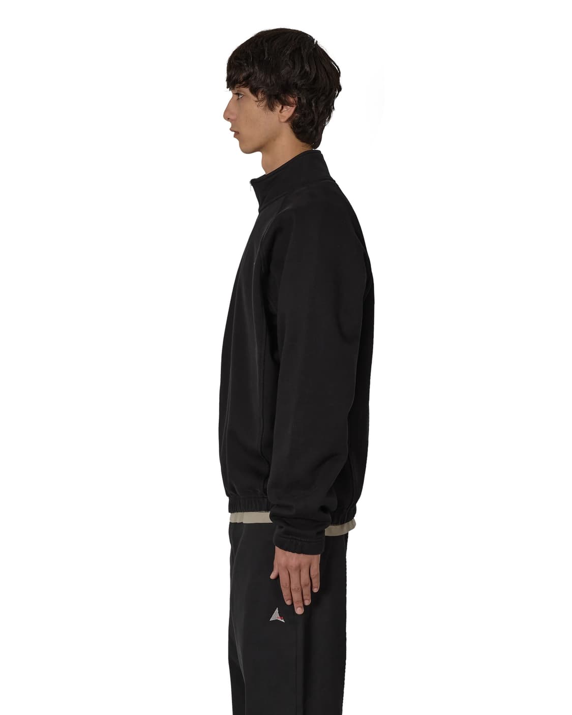 [M,L,XL]로아 하이킹 25fw Logo 490gsm 하프집업/블랙 상품이미지2