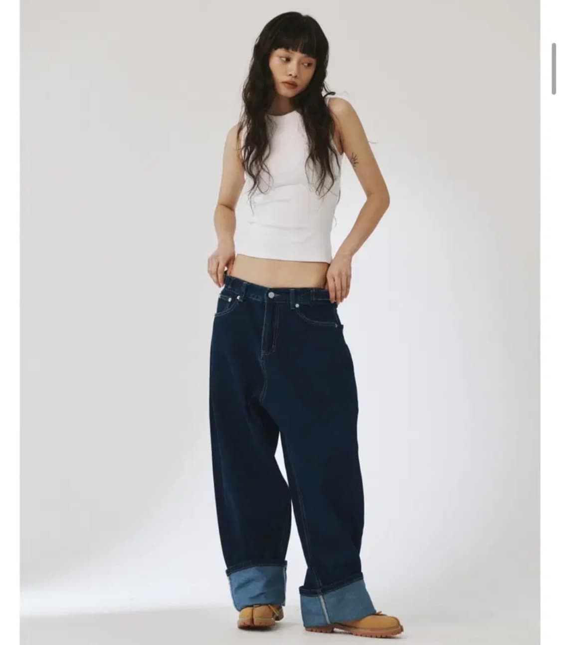 플리즈프로젝트 팬츠 blue 데님 1사이즈 상품이미지2