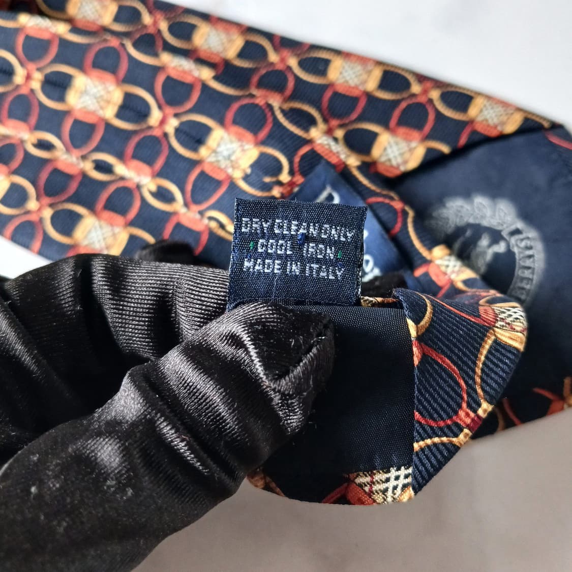 버버리 네이비 노바체크 모티브 넥타이 9.5cm A+~A등급 E922 상품이미지7