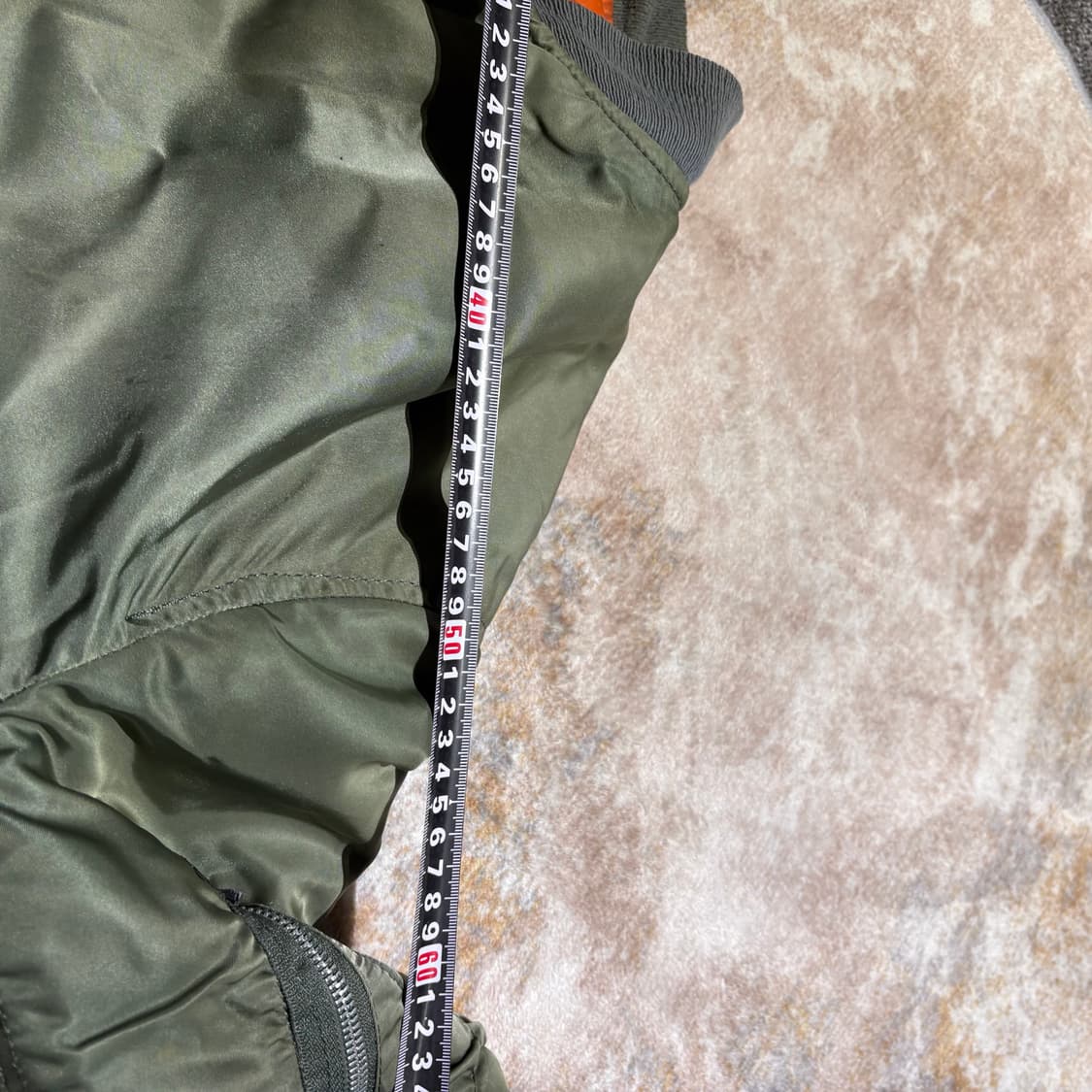 알파인더스트리MA-1 자켓 made in usa 민수용 상품이미지10