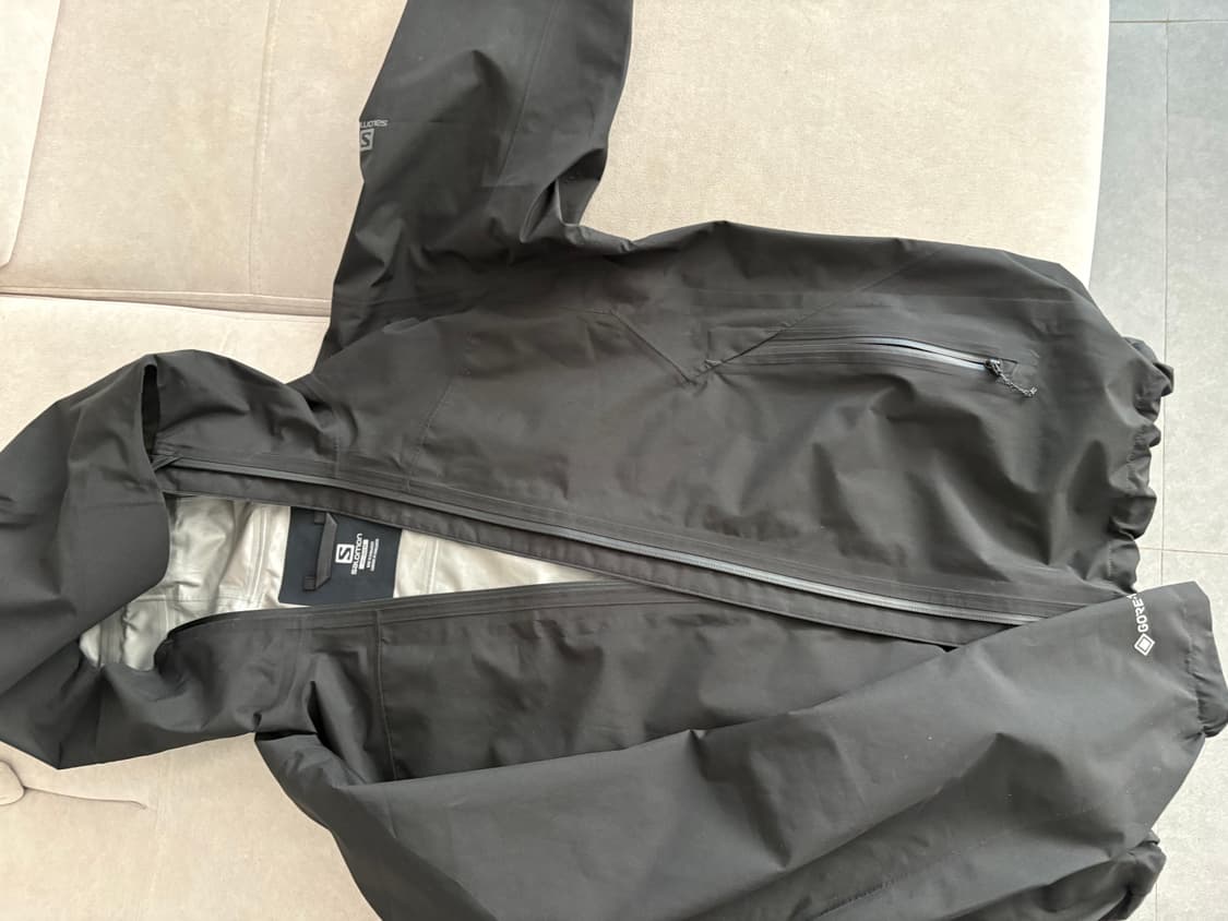 Salomon 고어텍스 자켓 블랙 :) 상품이미지8