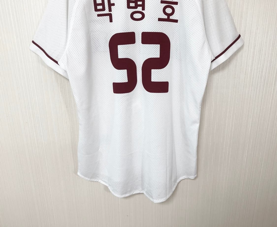 KBO ATC 넥센(키움)히어로즈 홈유니폼/져지 105 #52 박병호 상품이미지10
