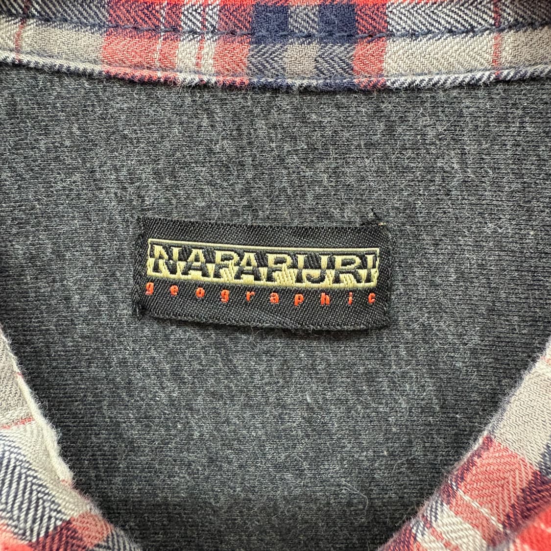 나파피리 체크 셔츠 남방 L 상품이미지4