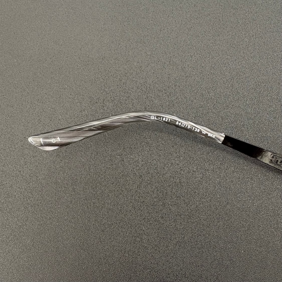 GALLAN 겔랑 티타늄 블랙 빈티지안경 상품이미지6