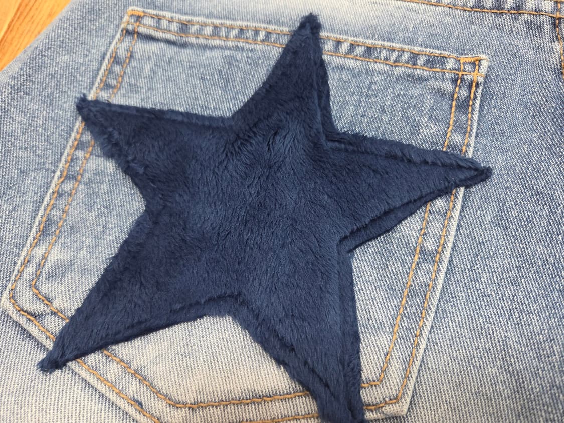 석마이키스(SUCK MY KISS) 포켓패치 데님팬츠 66 새상품 상품이미지8