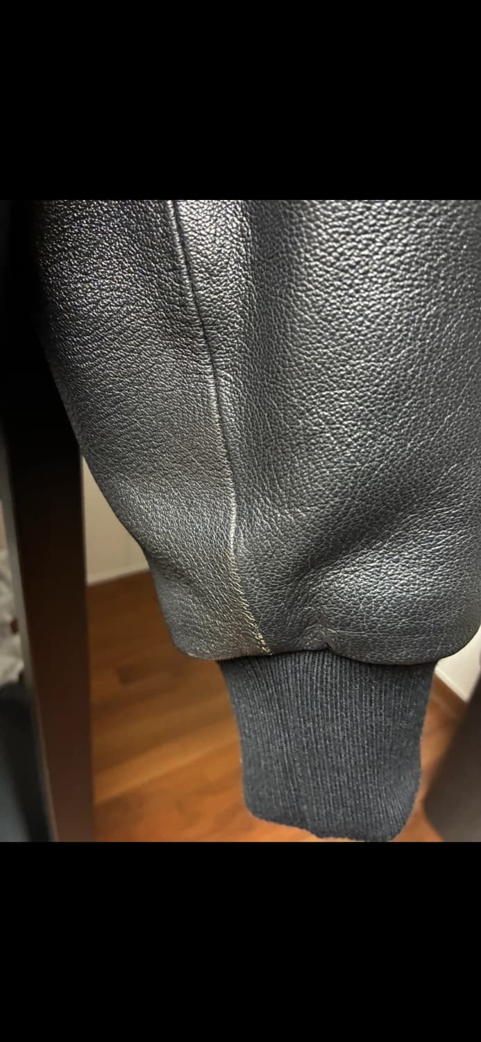 쿠어 고트스킨 A2 블랙 S사이즈 상품이미지5