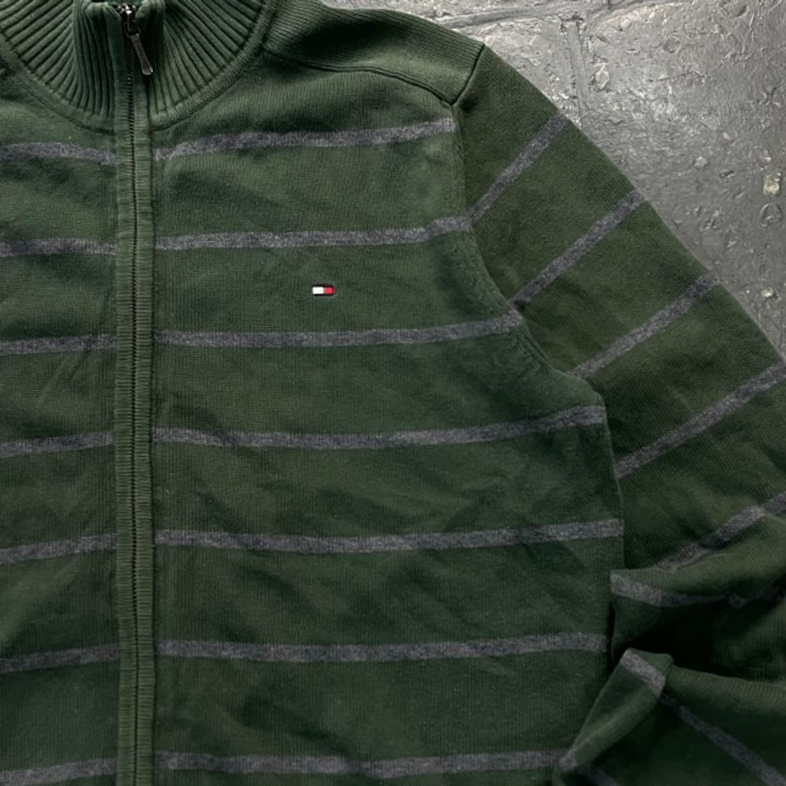 100 타미힐피거 니트집업  상품이미지2