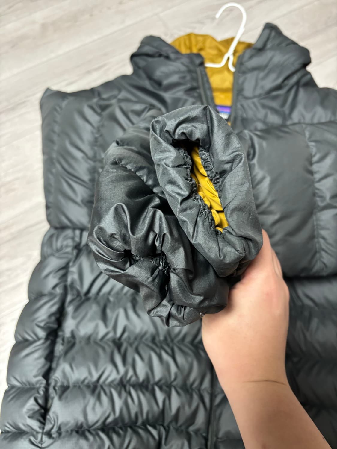 [L/오염] 파타고니아 경량패딩 그레이 상품이미지6