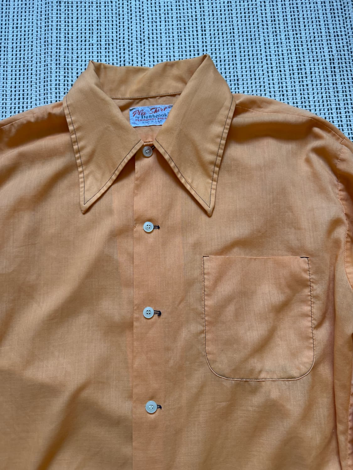 60s 빈티지 빅카라 셔츠 상품이미지2